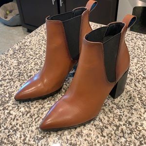 steve madden knoxi pointed toe bootie